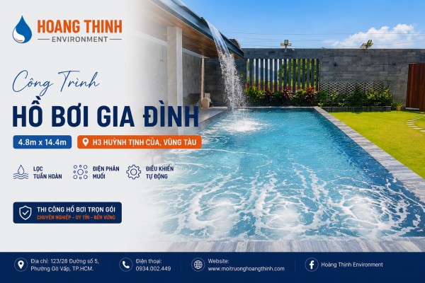 Hồ Bơi Villa H3 Huỳnh Tịnh Của – TP. Vũng Tàu