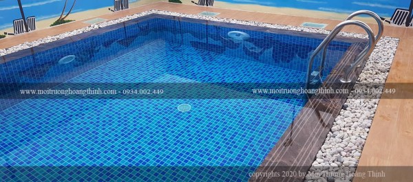 Dự án hồ bơi gia đình anh Hảo - Bến Sắn, Phước Thiền, Nhơn Trạch, Đồng Nai