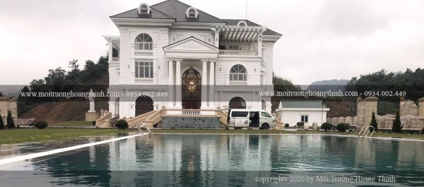 Dự án hồ bơi gia đình anh Lý - Tân Trường, Tĩnh Gia, Thanh Hóa