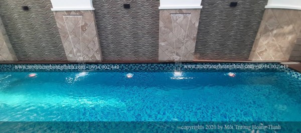 Dự án hồ bơi gia đình anh Phong - Khu Dân Cư 5A, Tp. Sóc Trăng