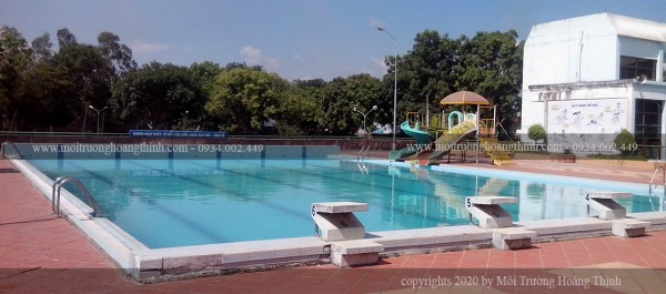 Dự án thay bơm lọc hồ bơi hãng Astralpool - Trung Tâm TDTT Tỉnh Đồng Tháp