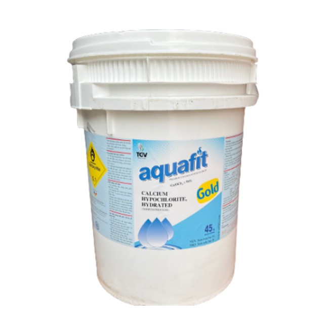 Chlorine 70% dạng hạt hãng Aquafit nhập khẩu từ Ấn Độ