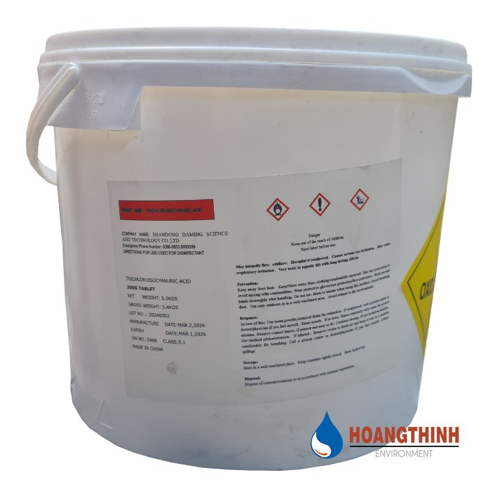 TCCA 90% nhập khẩu từ Trung Quốc