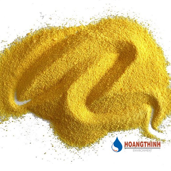 Hóa chất lắng cặn PAC bột màu vàng nhập khẩu Trung Quốc