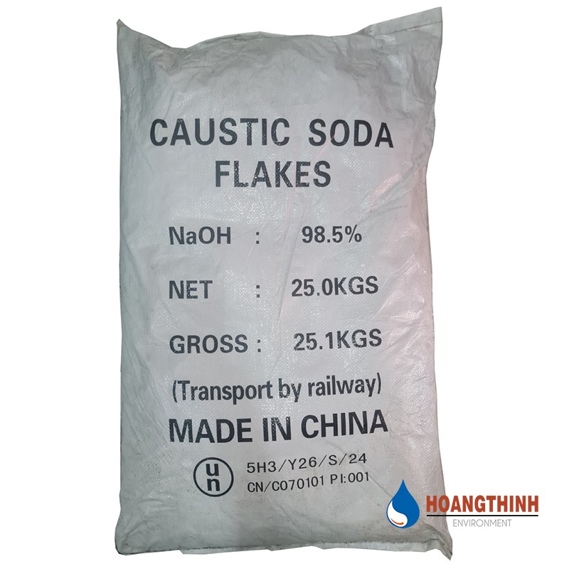 Hóa chất xút vẩy nâng độ pH của nước nhập khẩu Trung Quốc
