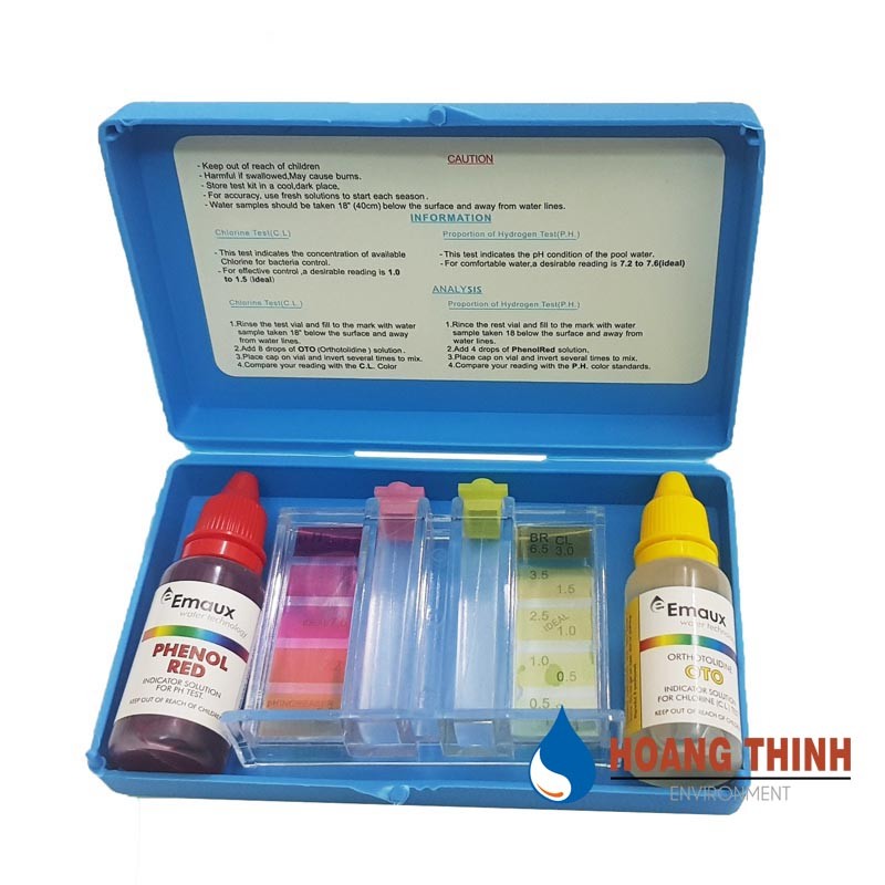 Bộ test nước hồ bơi Emaux