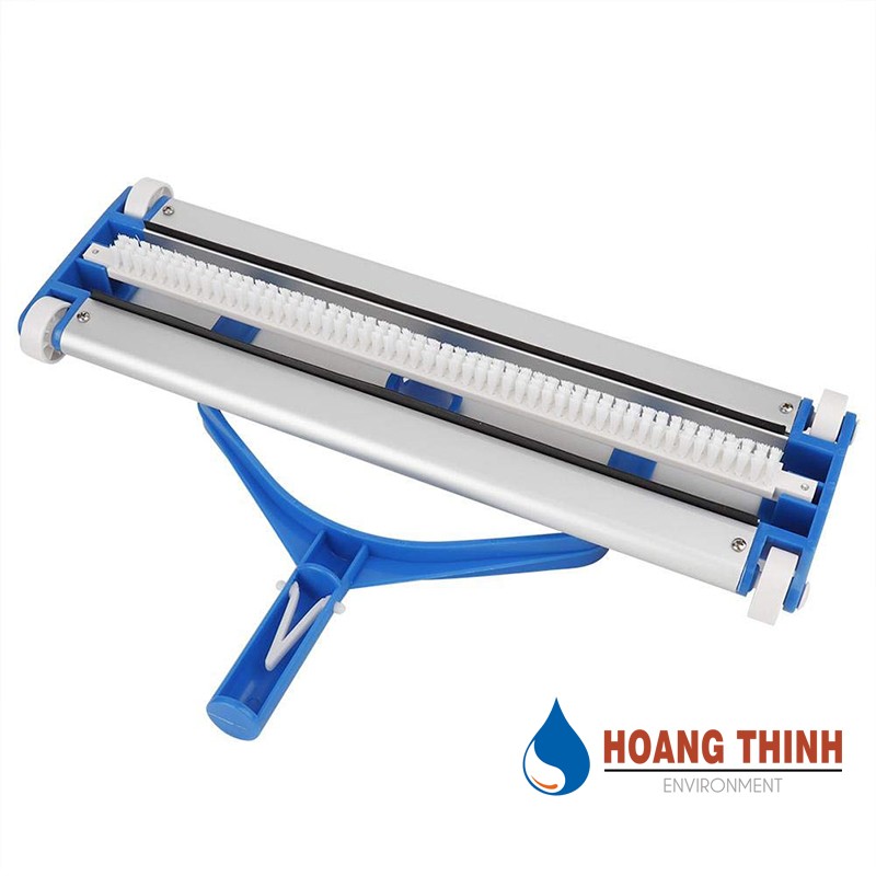 Bàn hút đáy vệ sinh hồ bơi 4 bánh xe 1.5 inch