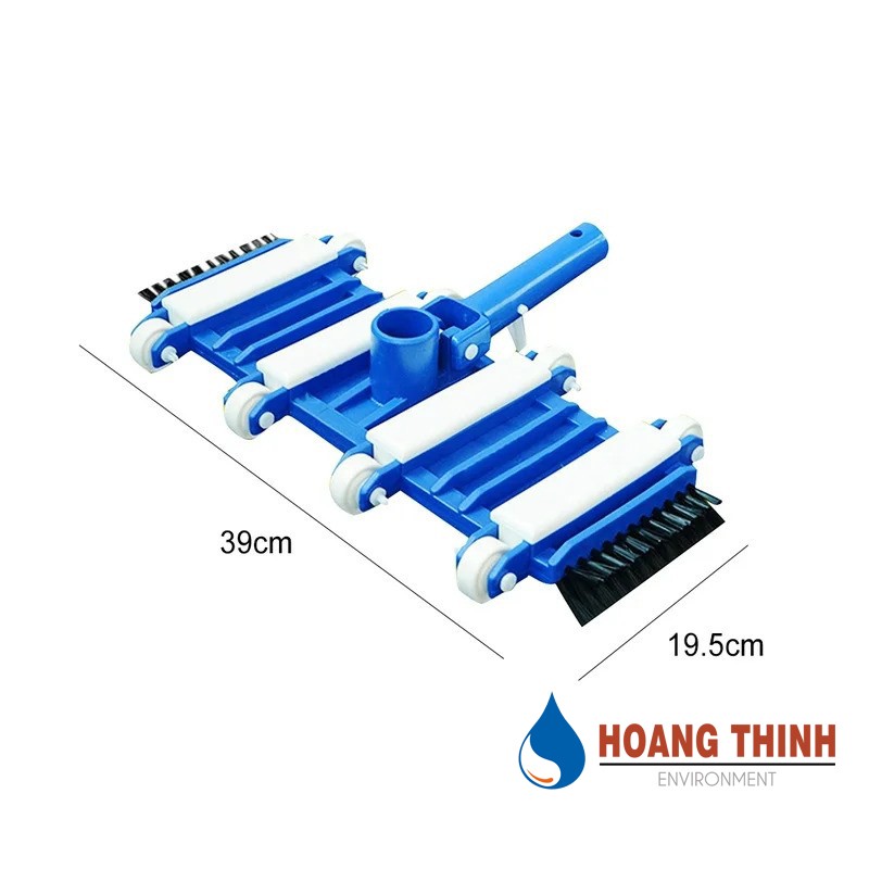 Bàn hút bể bơi 8 bánh xe thương hiệu SPS Trung Quốc