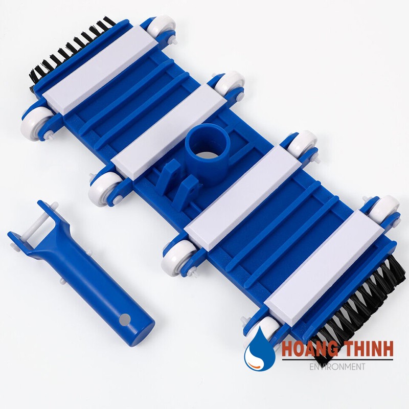 Bàn hút bể bơi 8 bánh xe thương hiệu SPS Trung Quốc