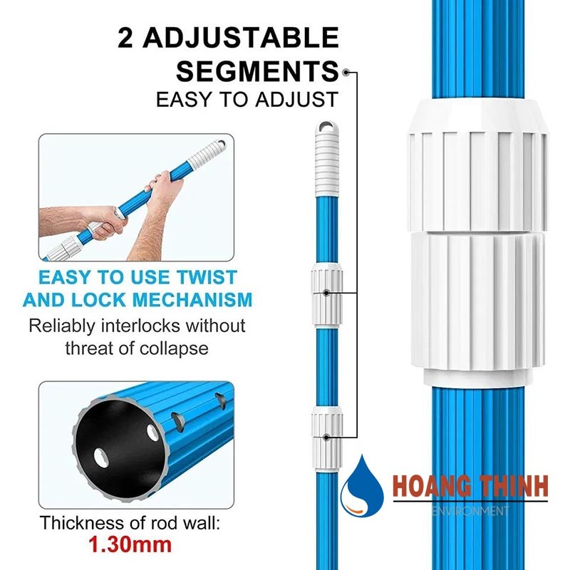 Sào nhôm bể bơi Minder