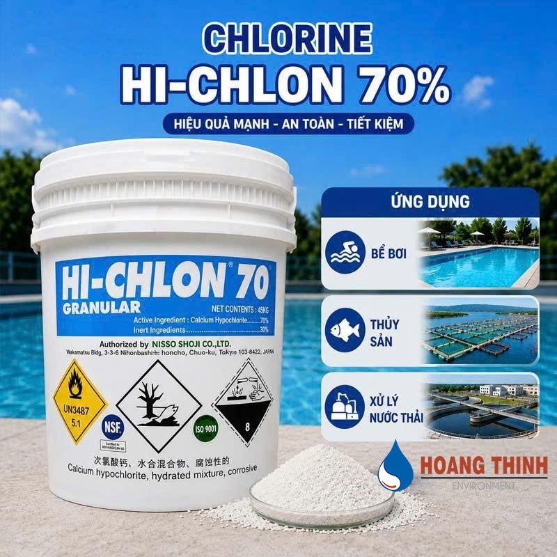 Clo HI-Chlon 70 hãng Nisso Shoji nhập khẩu từ Trung Quốc
